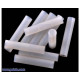 Nylon Spacer: 20mm Length, 4mm OD, 2.7mm ID (10-Pack)